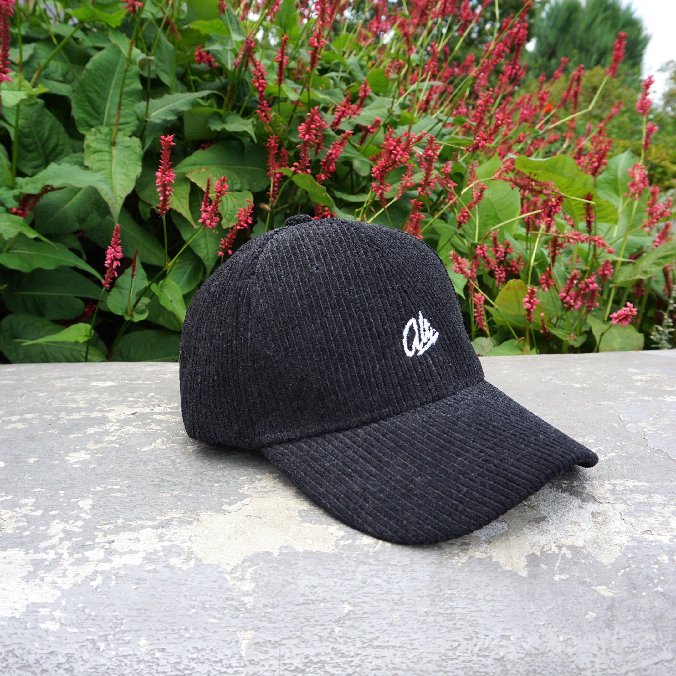 The Alternative Cord Cap Headwear The Alternative Store Black