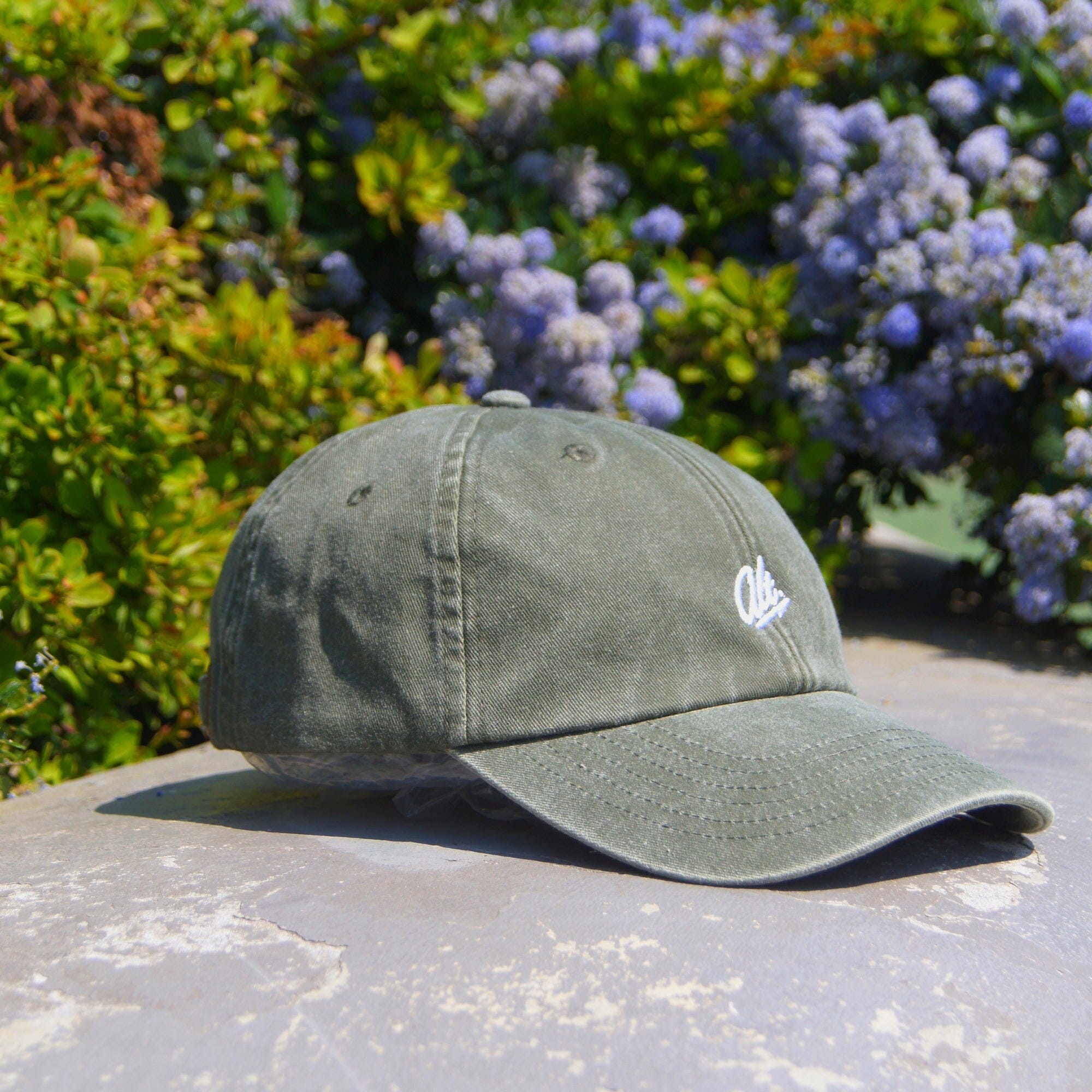 Alt Distressed Cap Headwear The Alternative Store Green