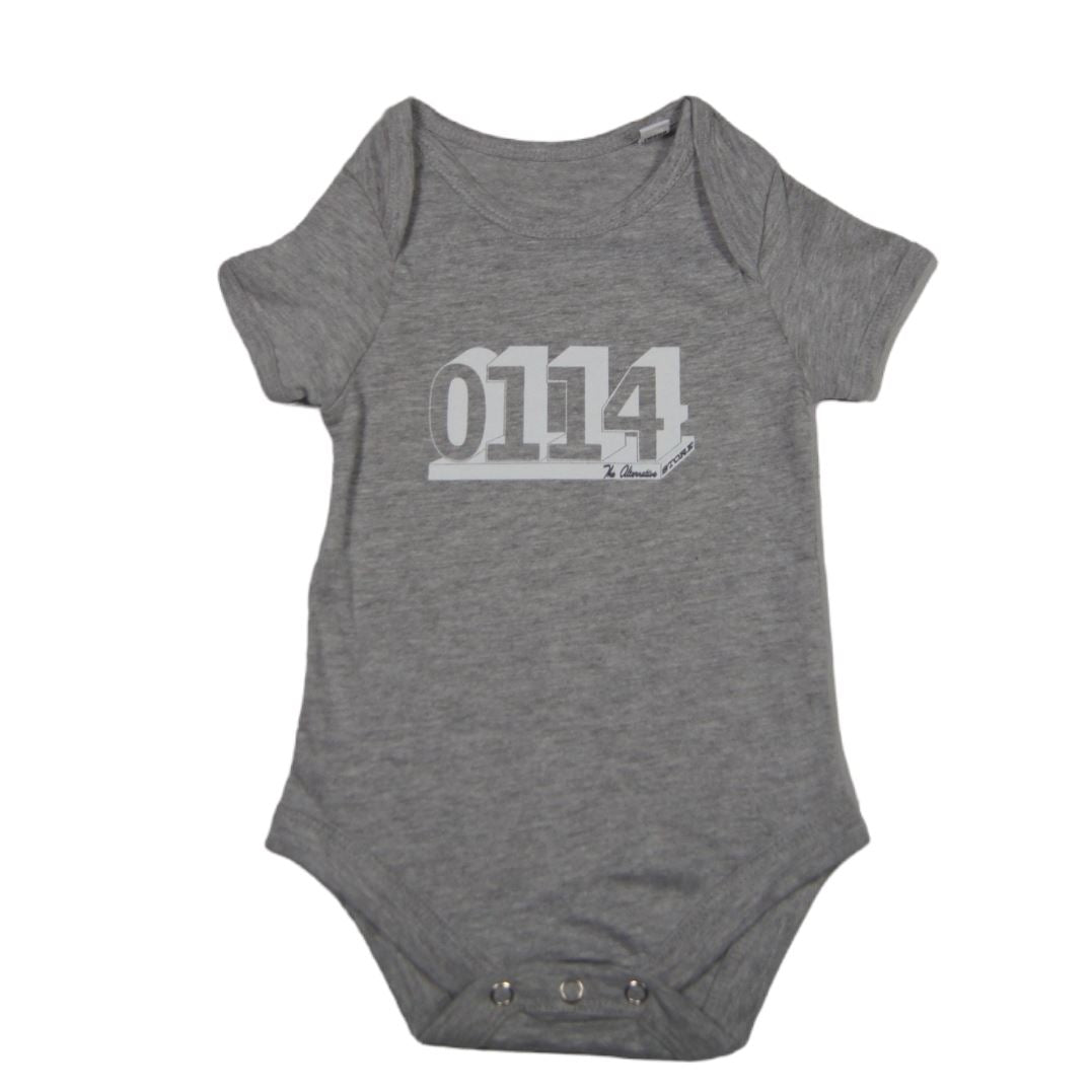 0114 Babygrow Babygrow The Alternative Store 3-6 Months Grey