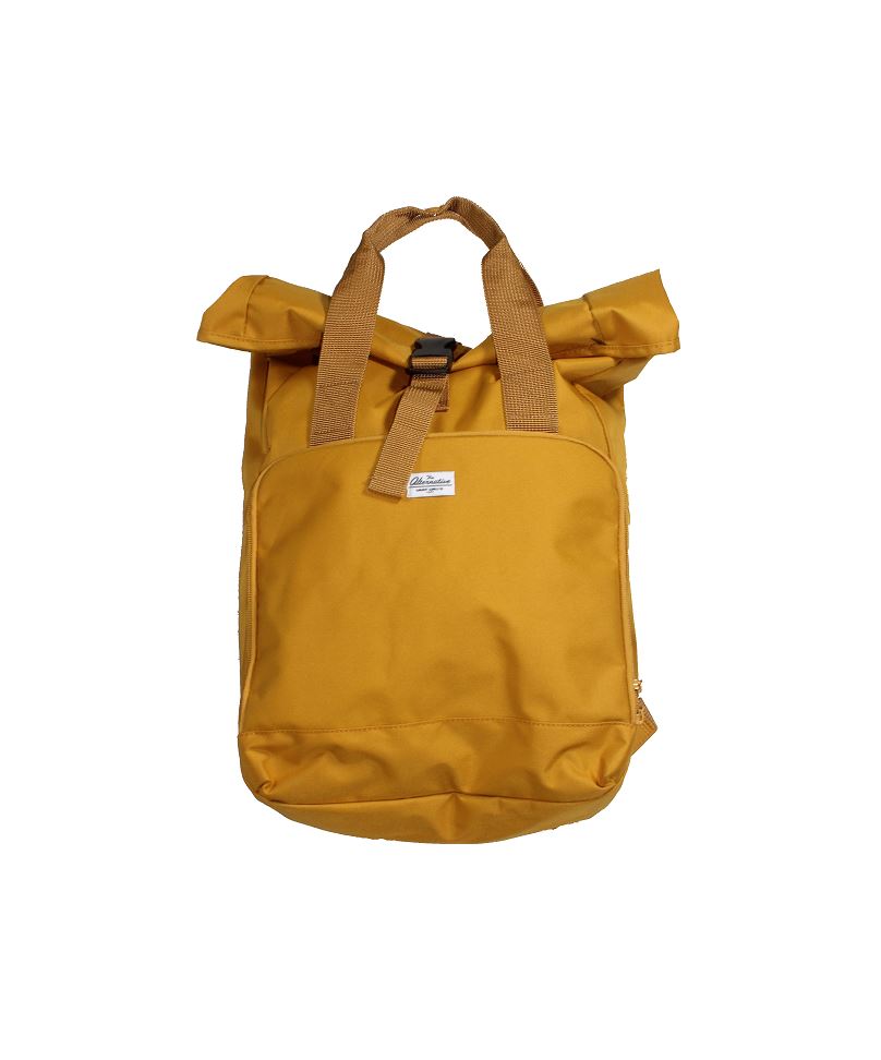 The Alternative Roll-Top Backpack Bag TheAlternativeStore Yellow