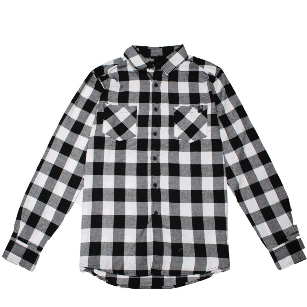 The Alternative - Check Shirt White