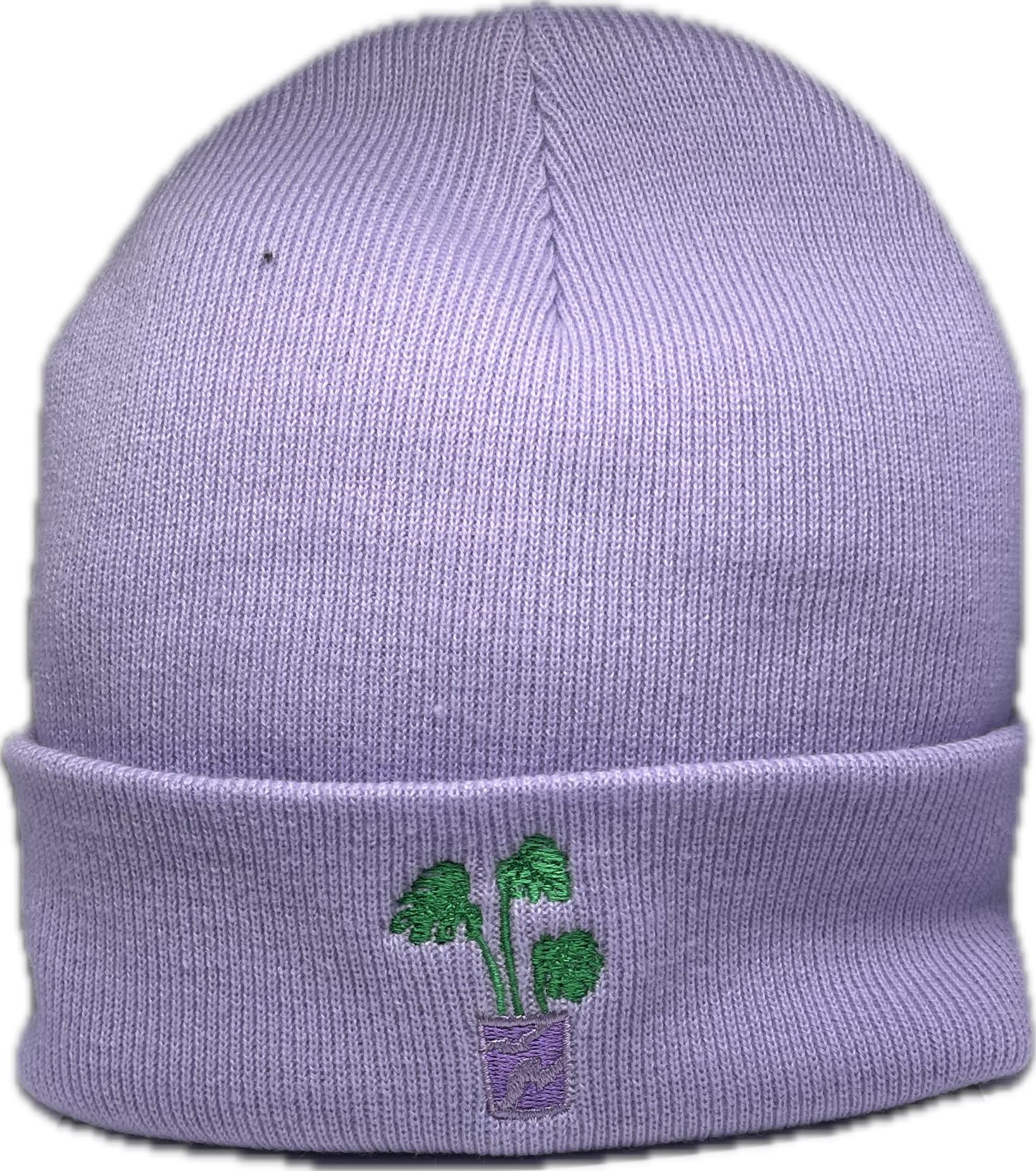 Cheese Plant Beanie The Alternative Store Lilac 
