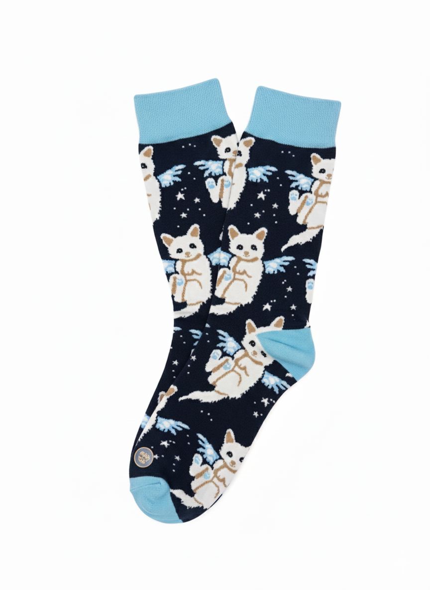 Themed Socks The Alternative Store Winter Cat 