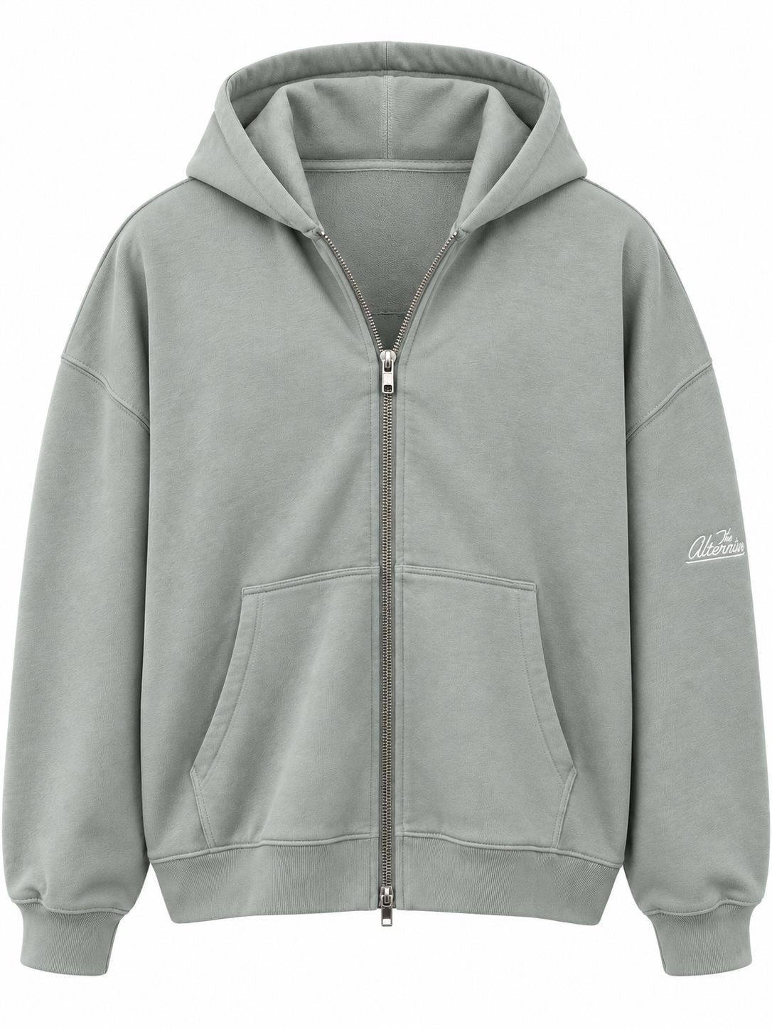Boxy Zip Hoodie The Alternative Store XS 