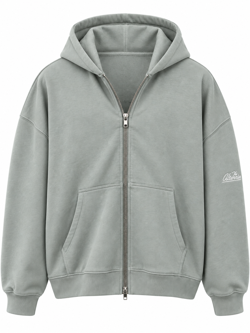 Boxy Zip Hoodie