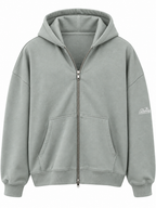Boxy Zip Hoodie