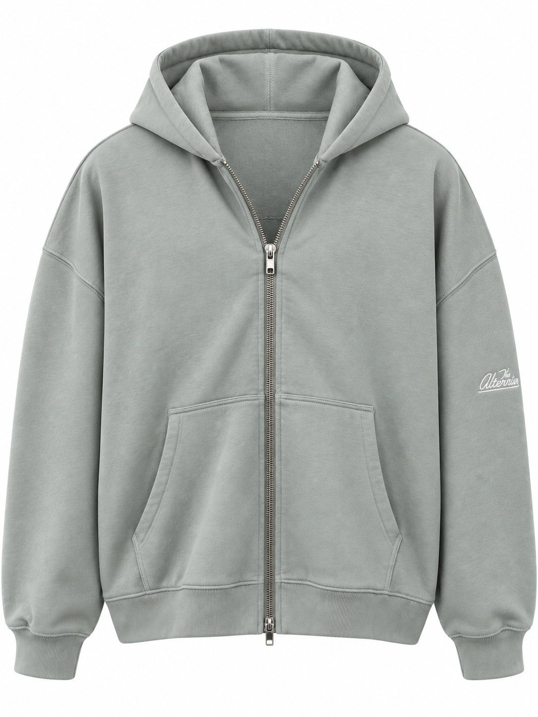 Boxy Zip Hoodie