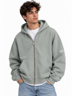 Boxy Zip Hoodie