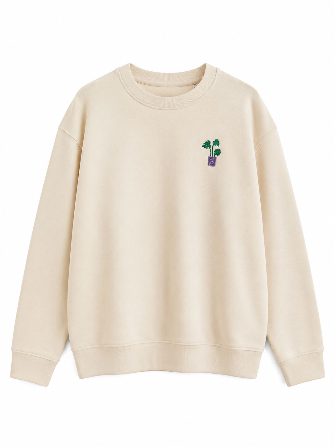 Cheese Plant Sweatshirt The Alternative Store Beige S 