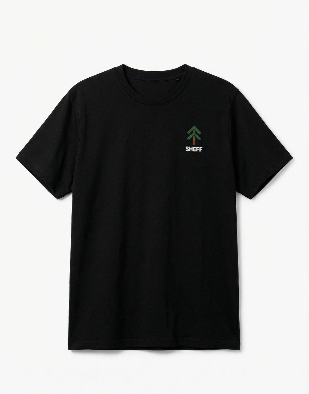Sheff Tree T-Shirt (New Fit) T Shirt The Alternative Store XS Black 