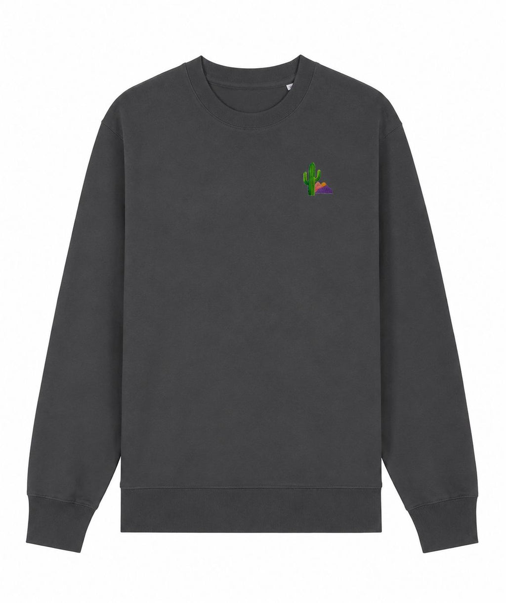 Cactus Sweatshirt Sweatshirts The Alternative Store S Grey 