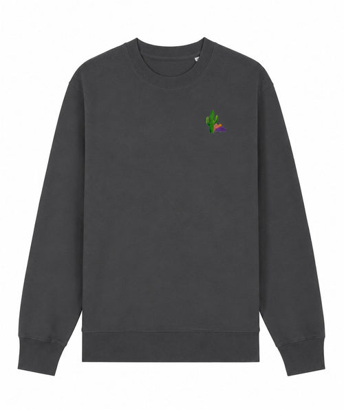 Cactus Sweatshirt Sweatshirts The Alternative Store S Grey 