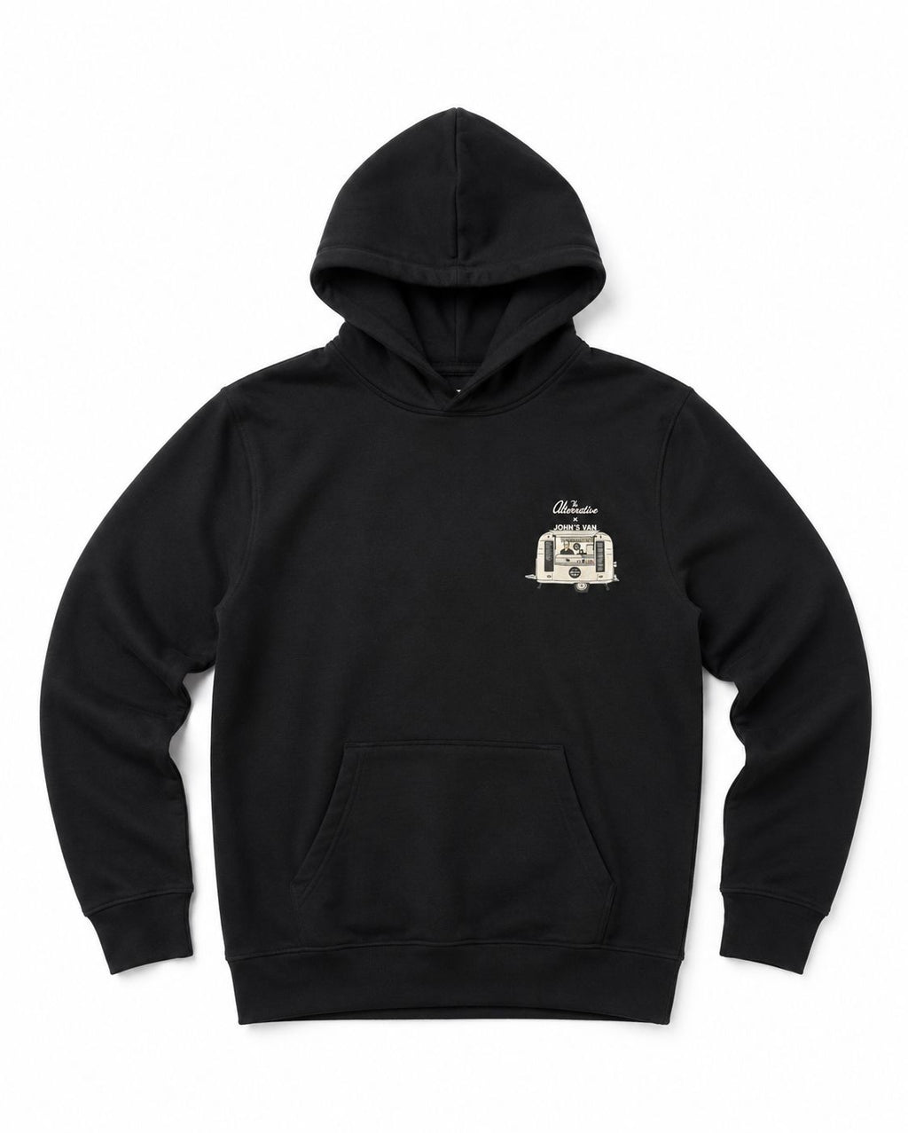 The Alternative X John's Van Hoodie The Alternative Store Black S 