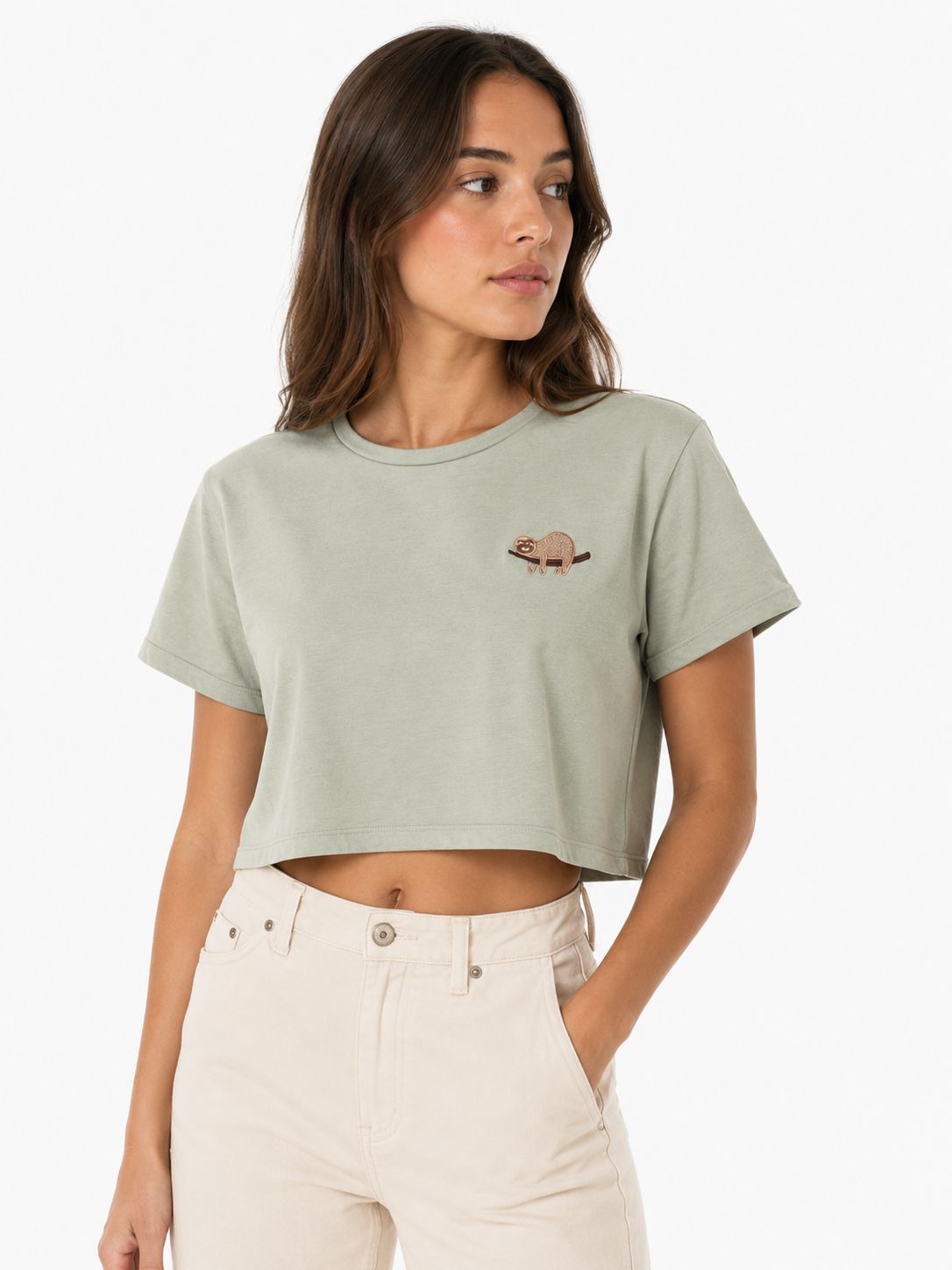 Sloth Crop Top The Alternative Store 