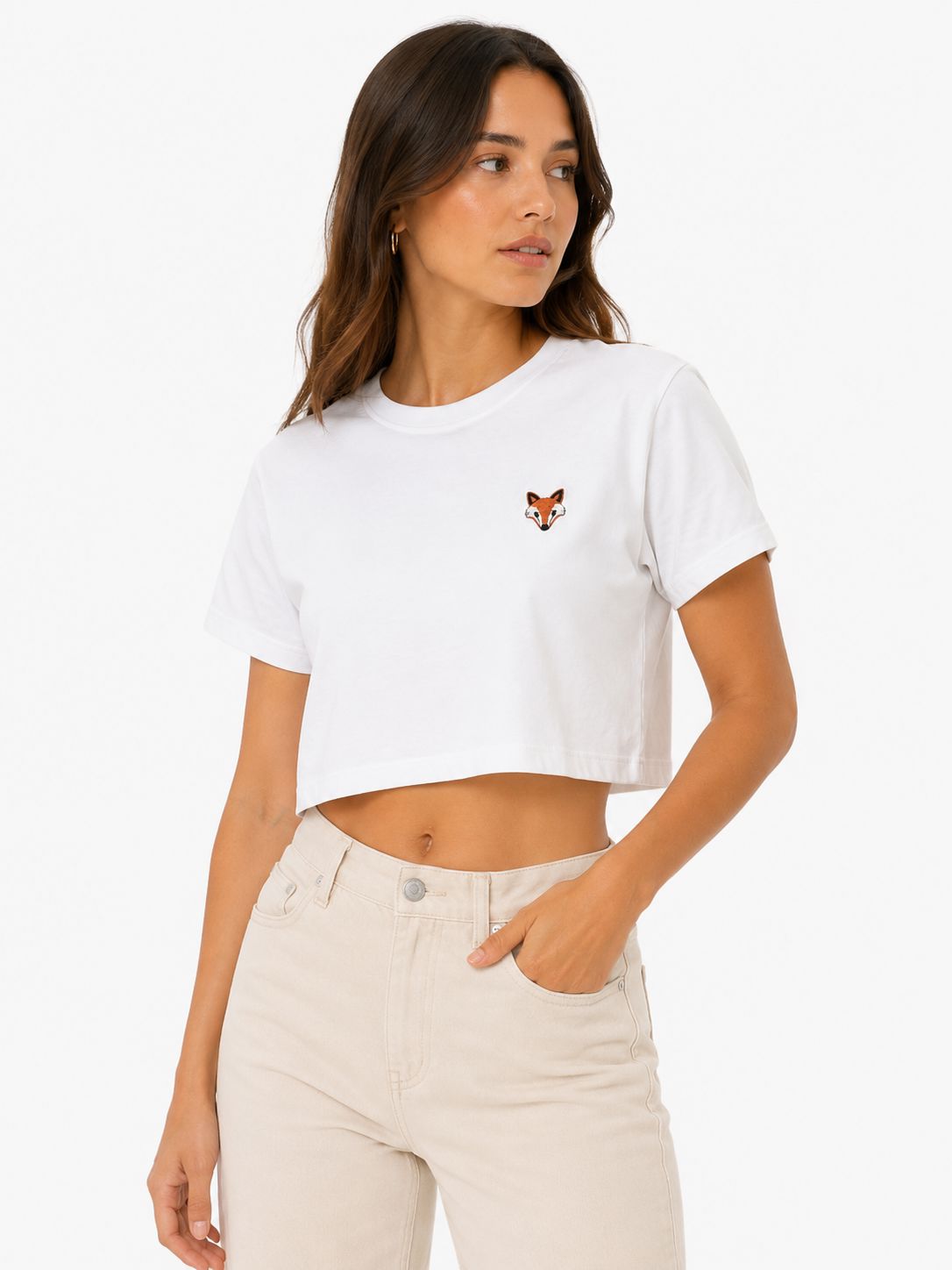 Fox Crop Top The Alternative Store 