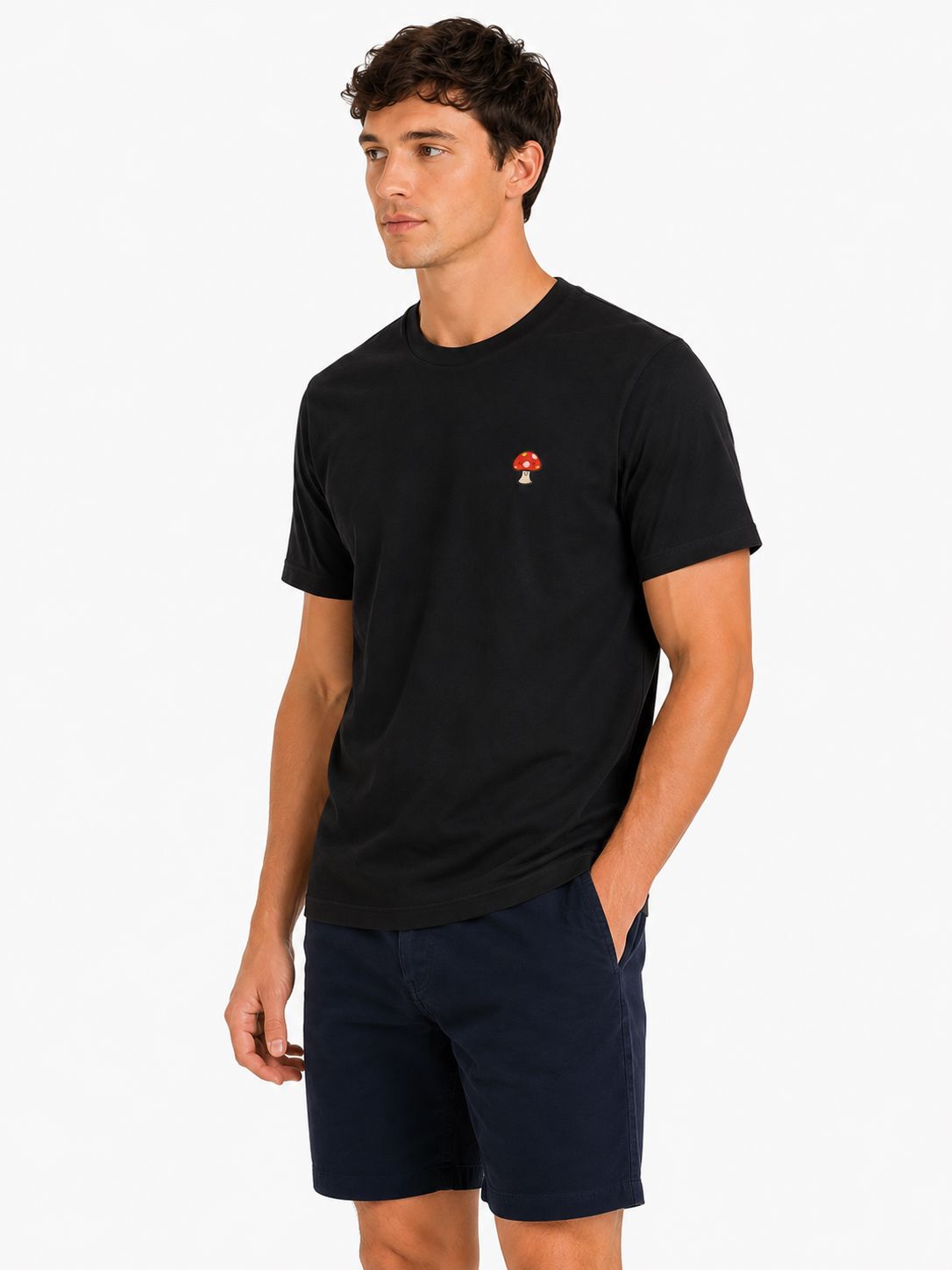 Mushroom T Shirt (New Fit) T Shirt The Alternative Store 