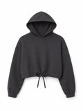 Crop Hood The Alternative Store Gray XS 