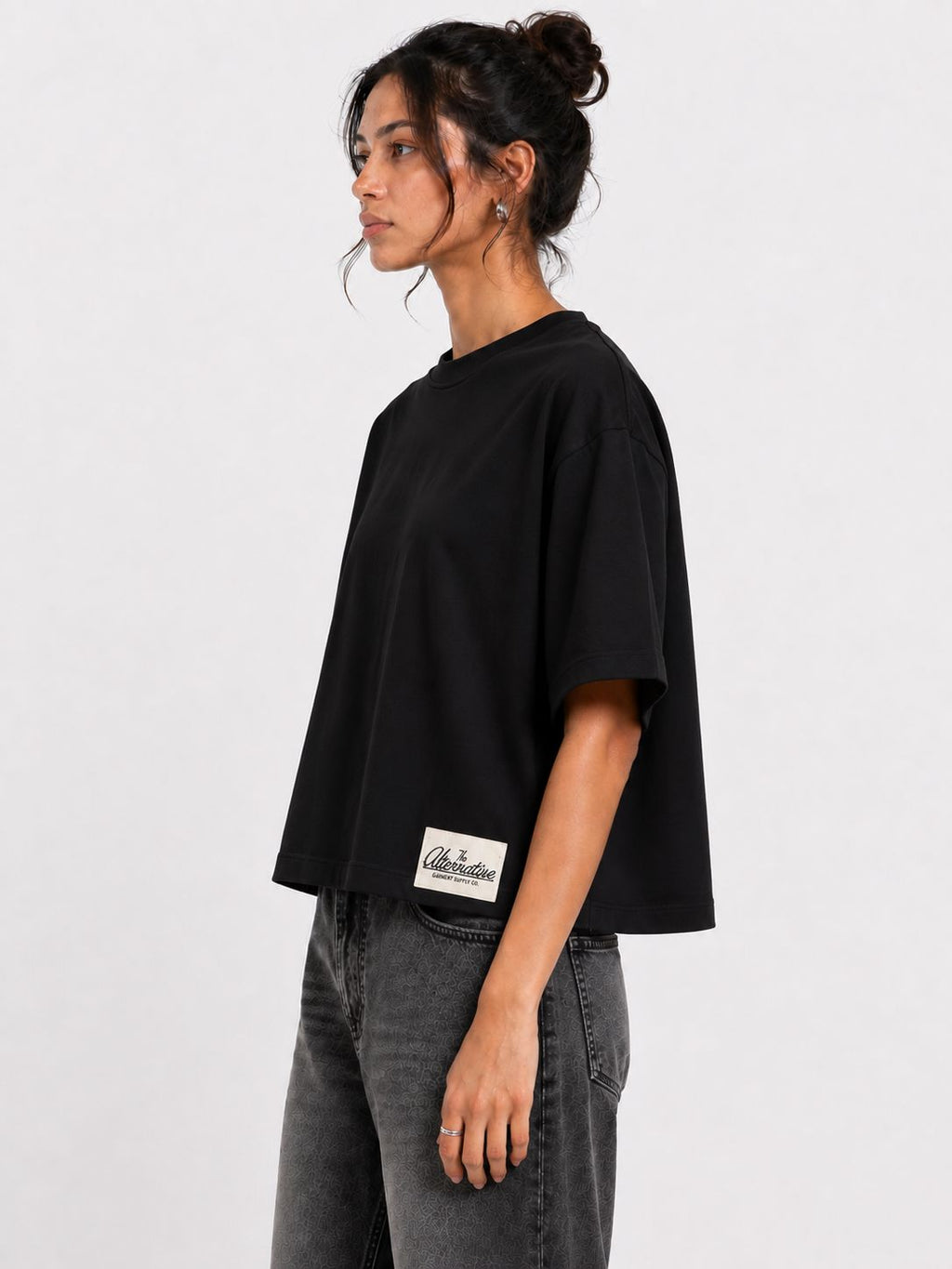 Boxy Crop T-Shirt Boxy Fit The Alternative Store 