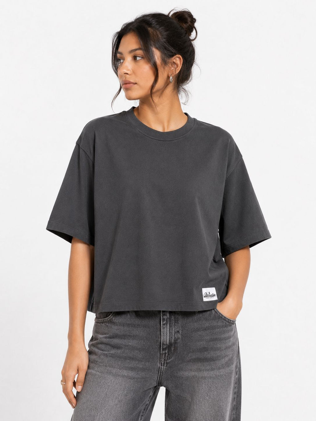 Boxy Crop T-Shirt Boxy Fit The Alternative Store 