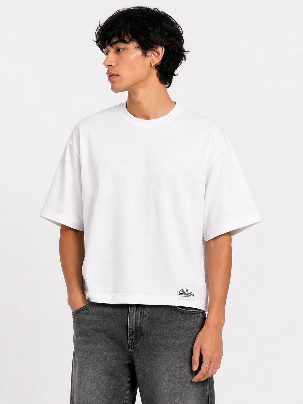 Boxy Crop T-Shirt Boxy Fit The Alternative Store 