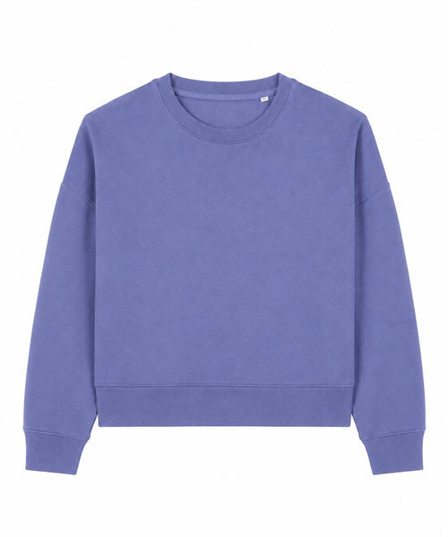 Crop Sweatshirt The Alternative Store Periwinkle XS 