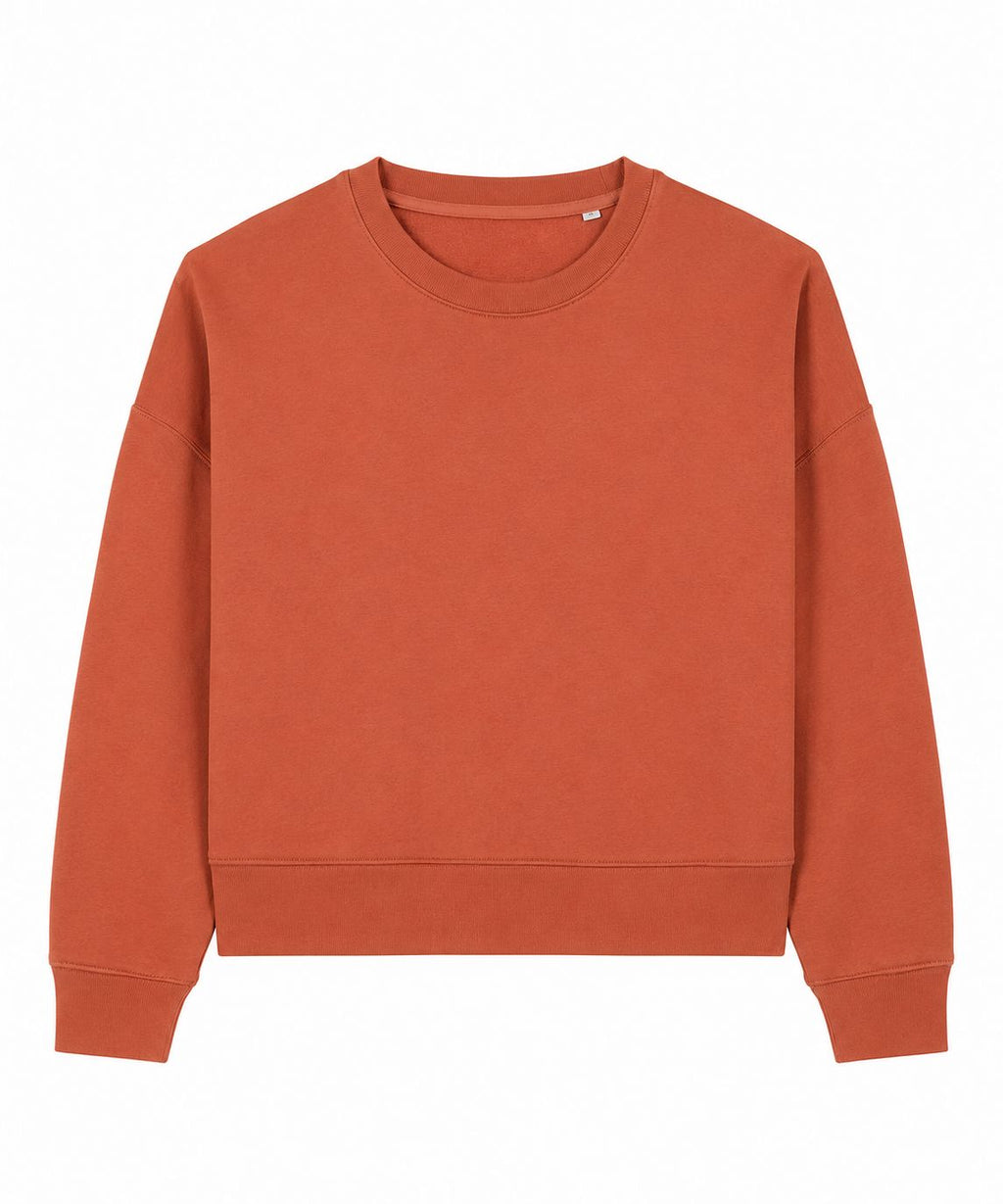 Crop Sweatshirt The Alternative Store Terracotta XS 