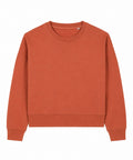 Crop Sweatshirt The Alternative Store Terracotta XS 