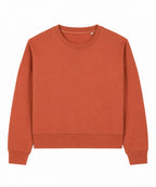 Crop Sweatshirt The Alternative Store Terracotta XS 