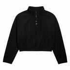 Alt Cropped Fleece Sweatshirts TheAlternativeStore 