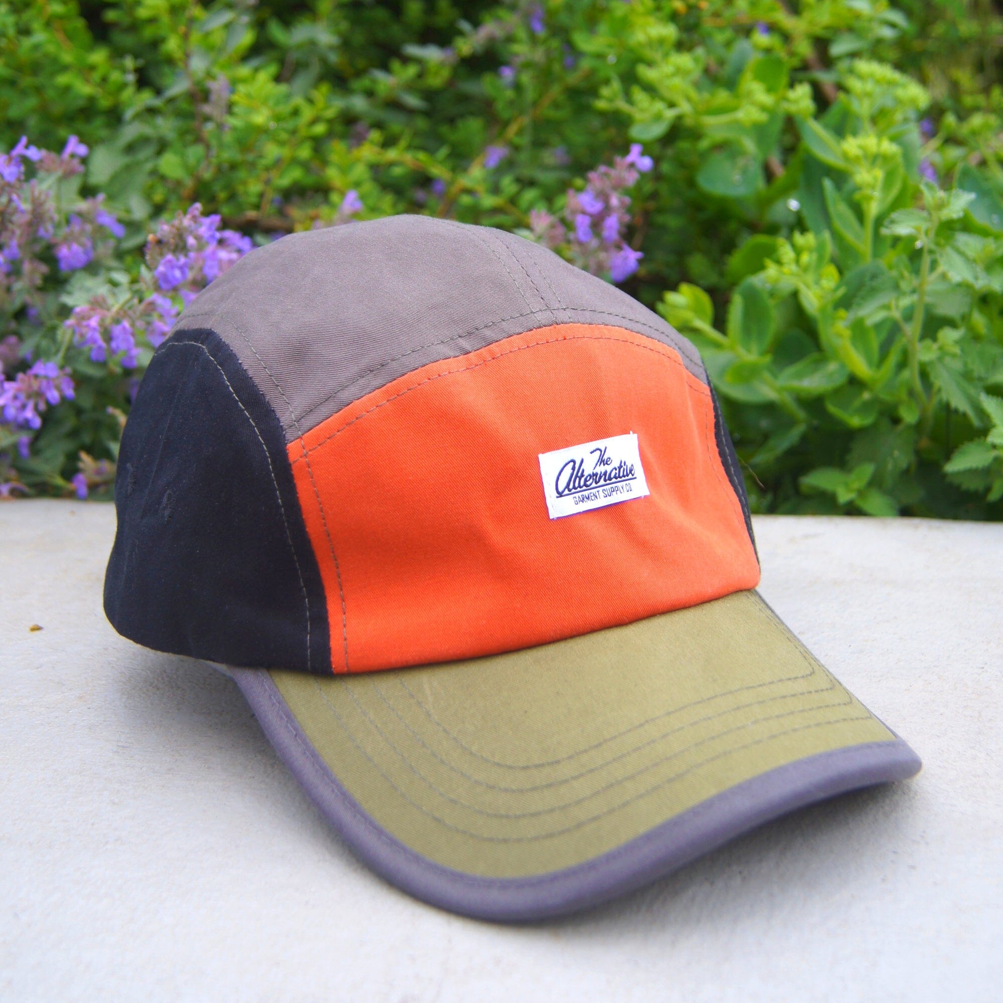 The Alternative Five Panel Cap Headwear The Alternative Store Sunrise Multicolour 