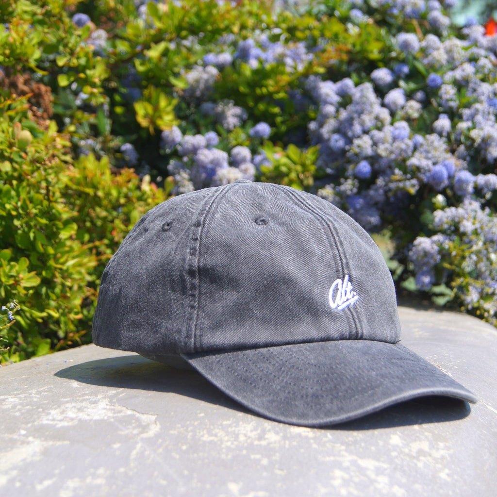 Alt Distressed Cap Headwear The Alternative Store Grey 