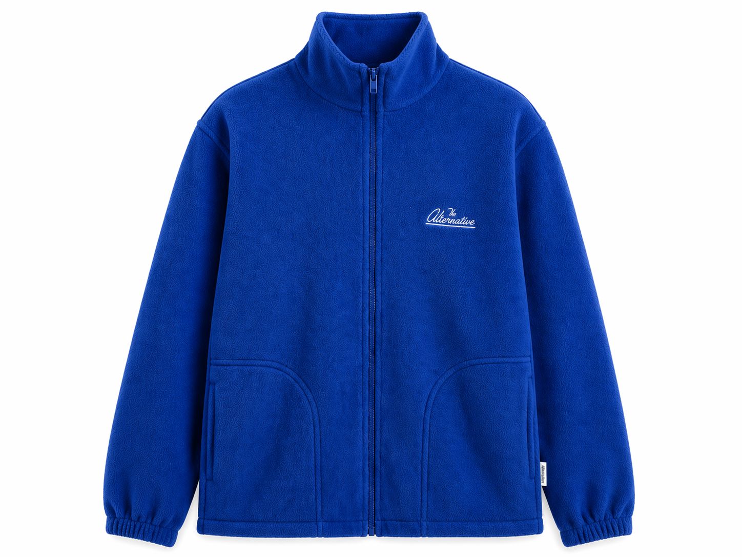 Full Zipper Fleece The Alternative Store Royal Blue S 