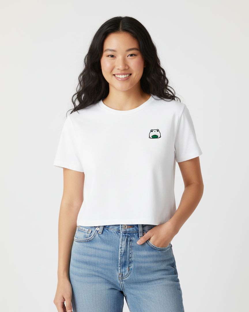 The Alternative Frog Crop Top The Alternative Store 