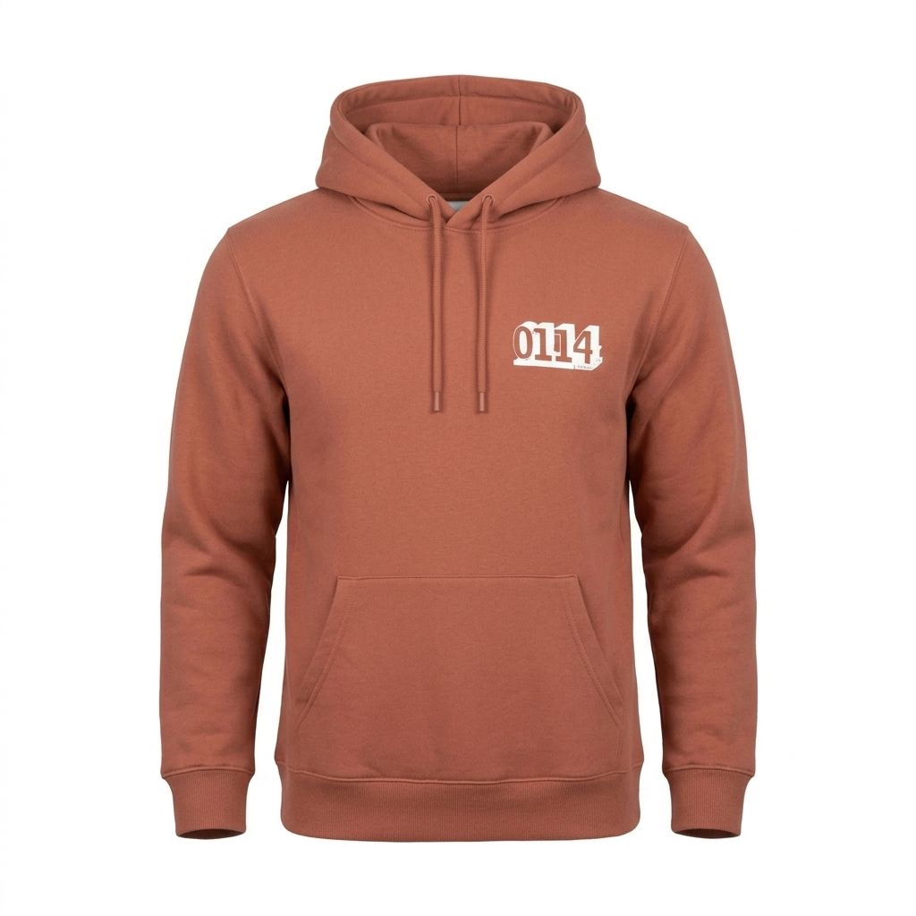 0114 Hoodie (New Fit) Hoods The Alternative Store Terracoat S 