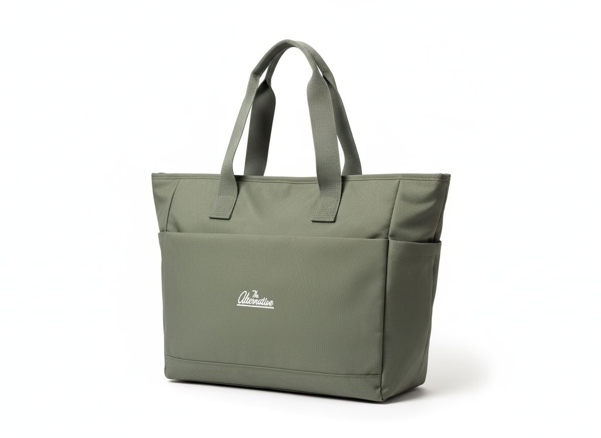 The Alternative Tote Bag The Alternative Store Khaki Green 