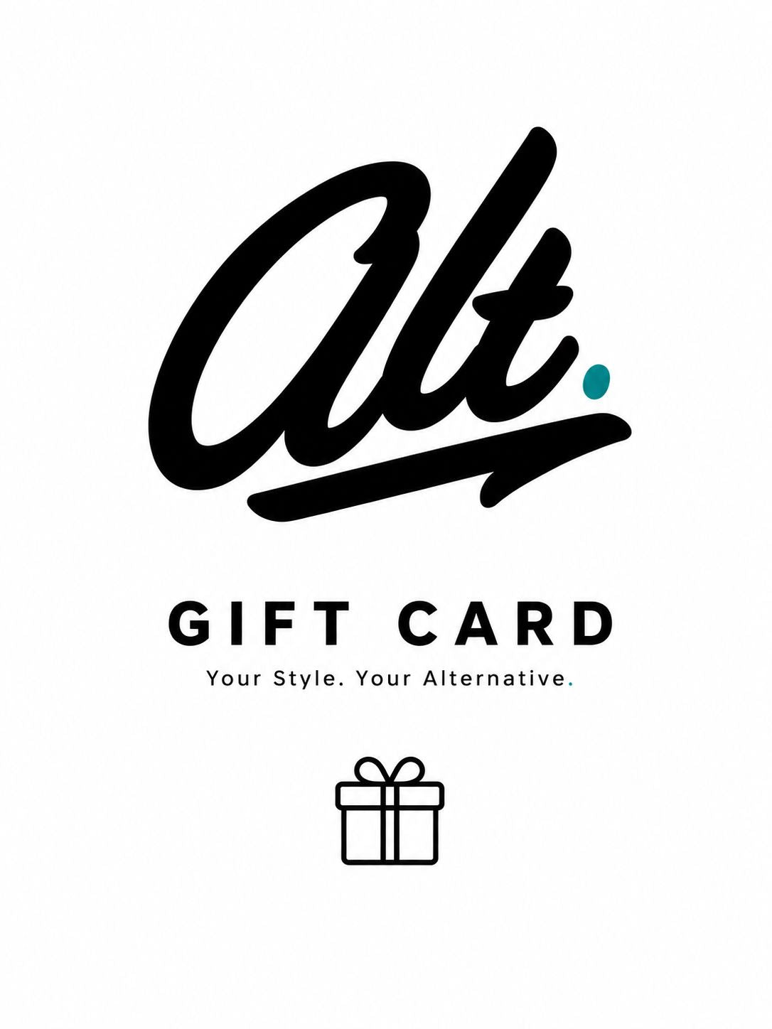 The Alternative Store Gift Cards Gift Cards TheAlternativeStore 
