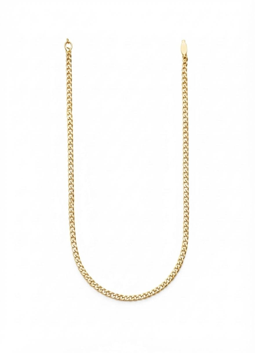 The Alternative Gold Chain Necklace TheAlternativeStore 3mm 18" 
