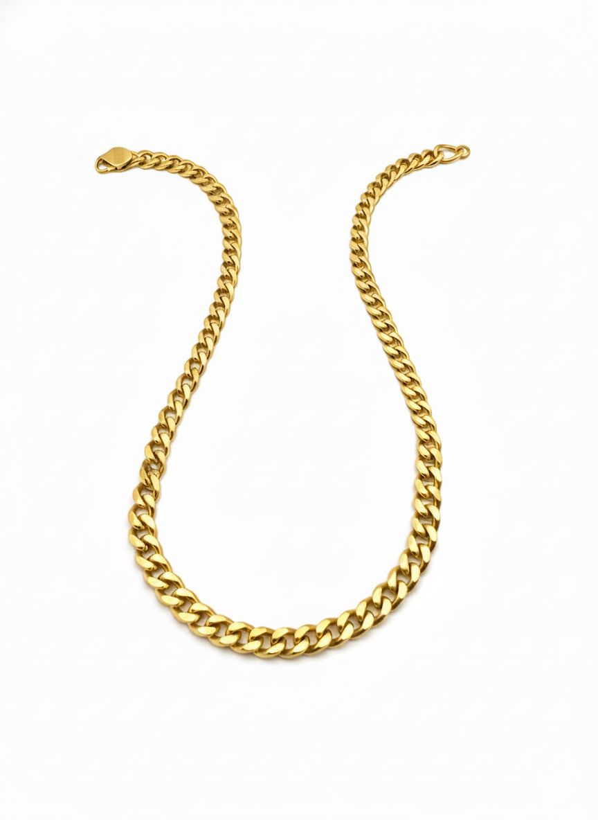 The Alternative Gold Chain Necklace TheAlternativeStore 7mm 18" 