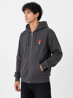 Mushroom Zipper Hoodie Hoodie The Alternative Store 