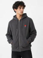 Mushroom Zipper Hoodie Hoodie The Alternative Store 