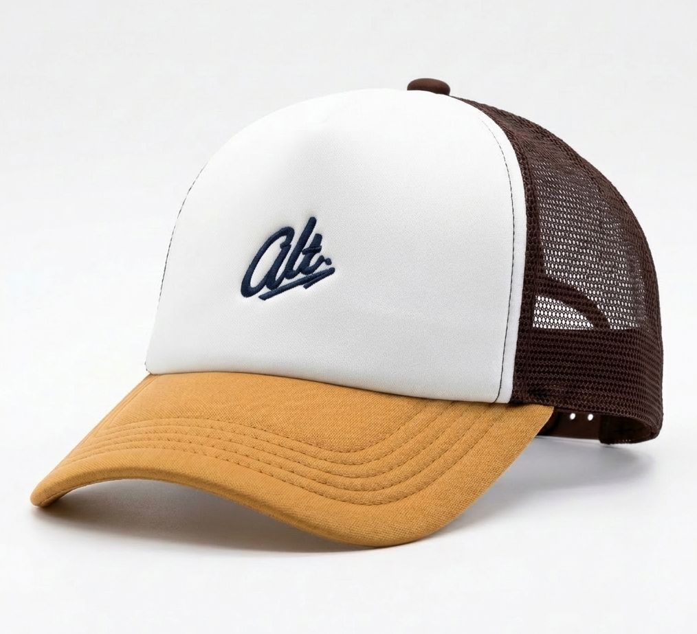 Classic Trucker's Hat The Alternative Store Chocolate/Dark Amber 