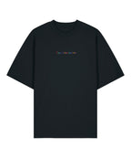 The Alternative Multicoloured Drop Shoulder T-Shirt TheAlternativeStore Small Black 
