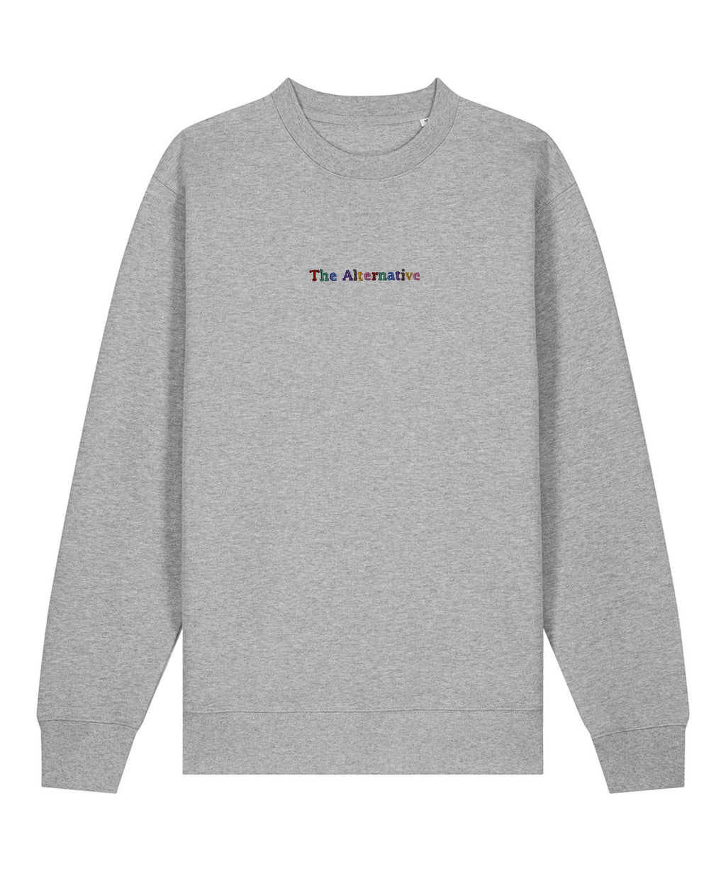 The Alternative Multicoloured Sweatshirt Sweatshirts The Alternative Store Small Grey 