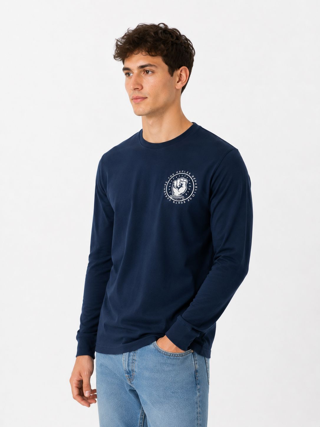 People's Republic of South Yorkshire Long Sleeve T-Shirt Long Sleeve T-Shirt The Alternative Store 