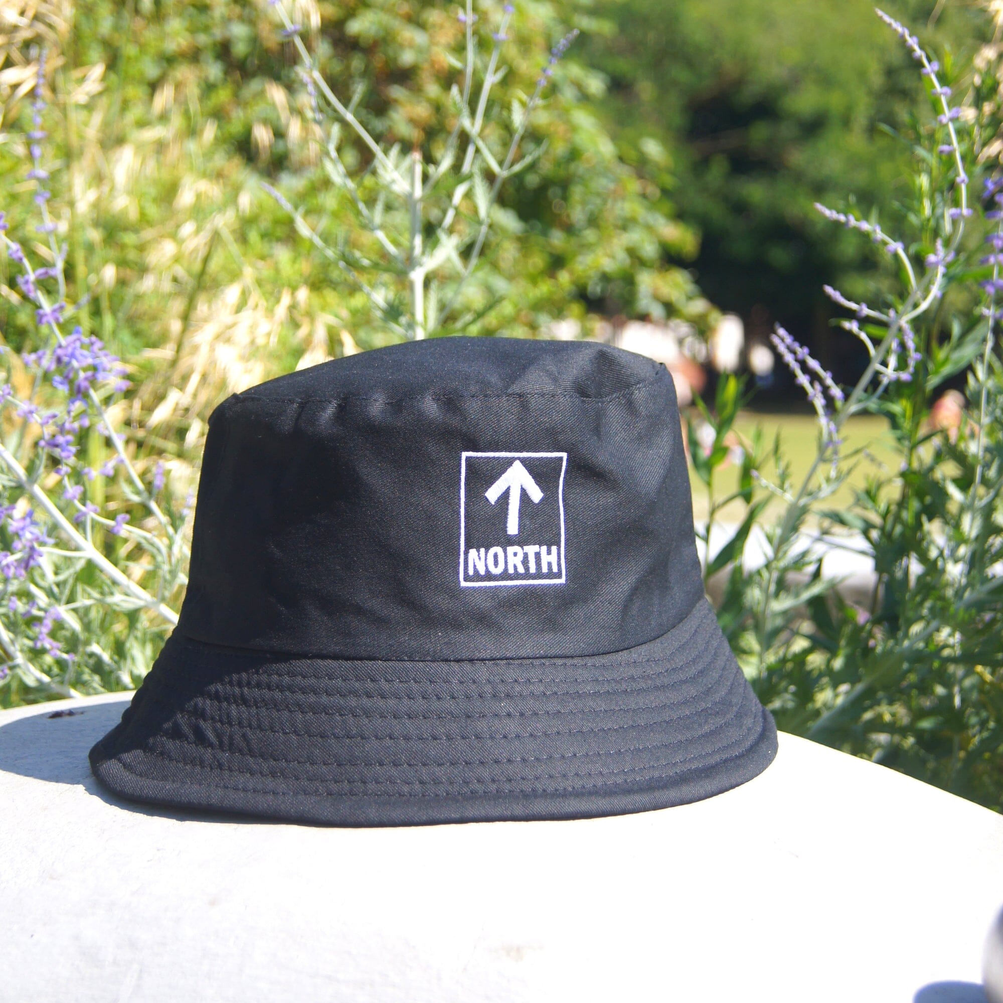 North Bucket Hat Headwear The Alternative Store Black 