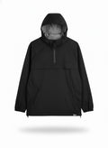 The Alternative Store Waterproof 1/4 Zip Windbreaker The Alternative Store Black S 