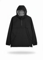 The Alternative Store Waterproof 1/4 Zip Windbreaker The Alternative Store Black S 