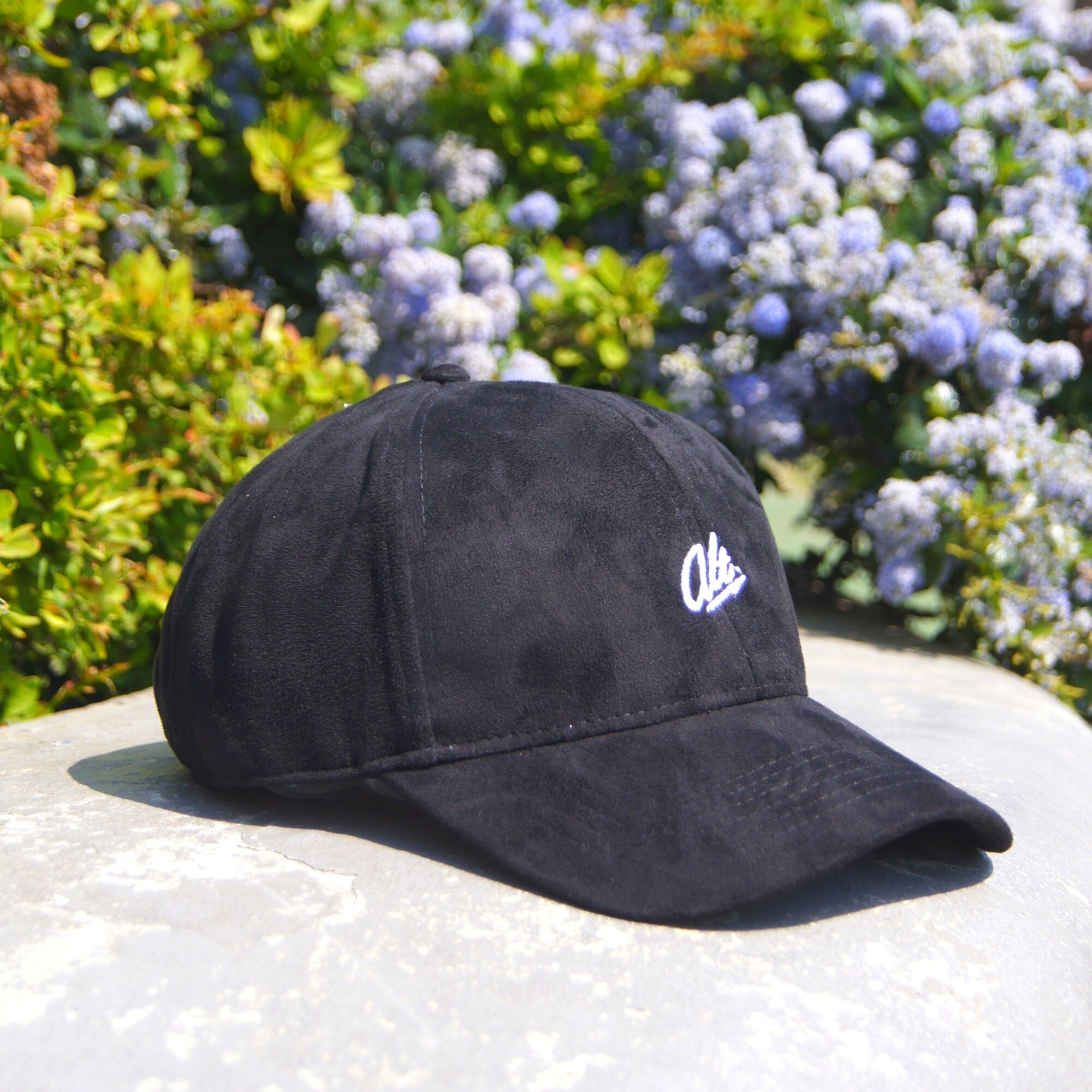 The Alternative Suede Cap Headwear The Alternative Store Black 