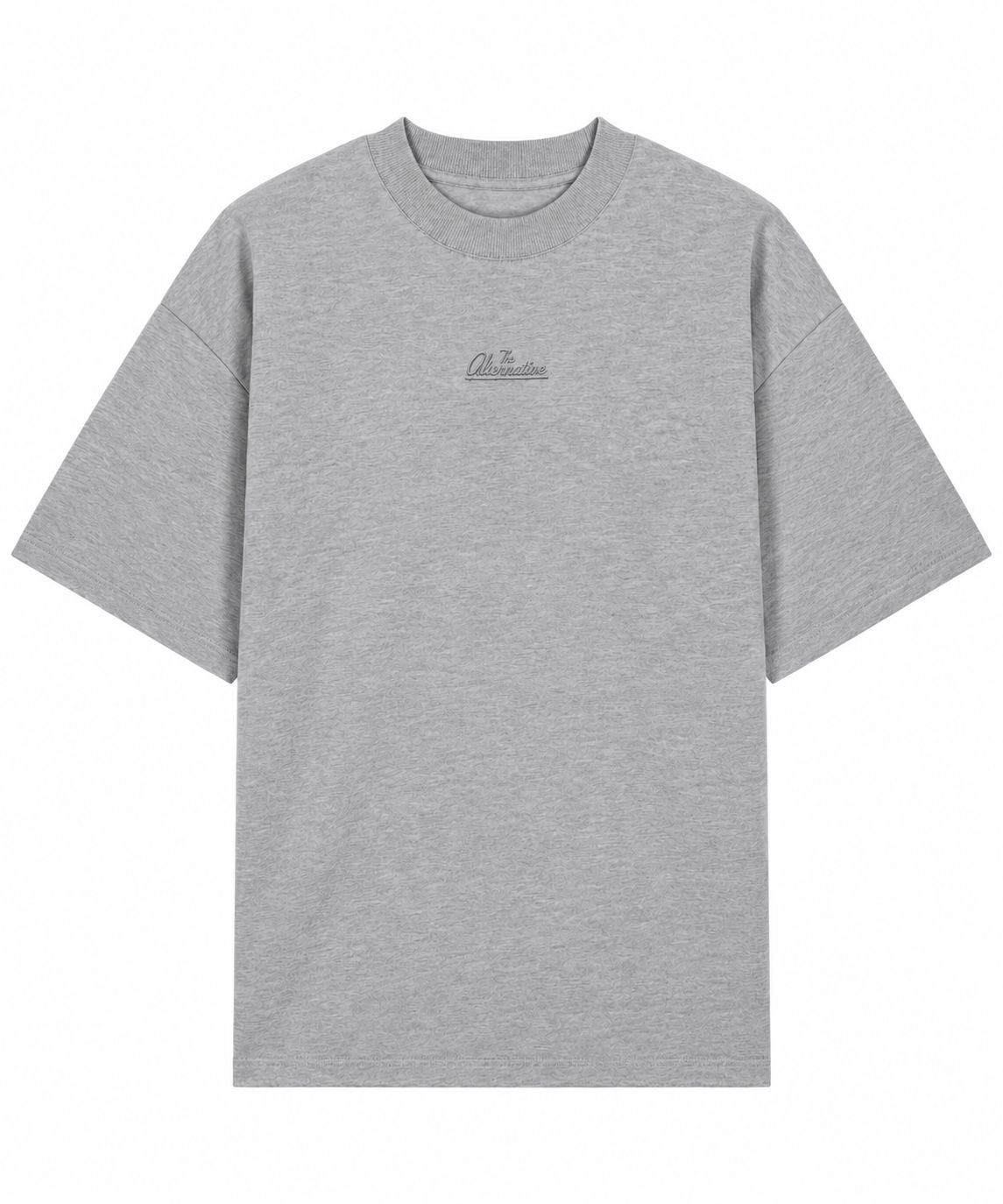 The Alternative Drop Shoulder Boxy T-Shirt T-shirt The Alternative Store Grey S 