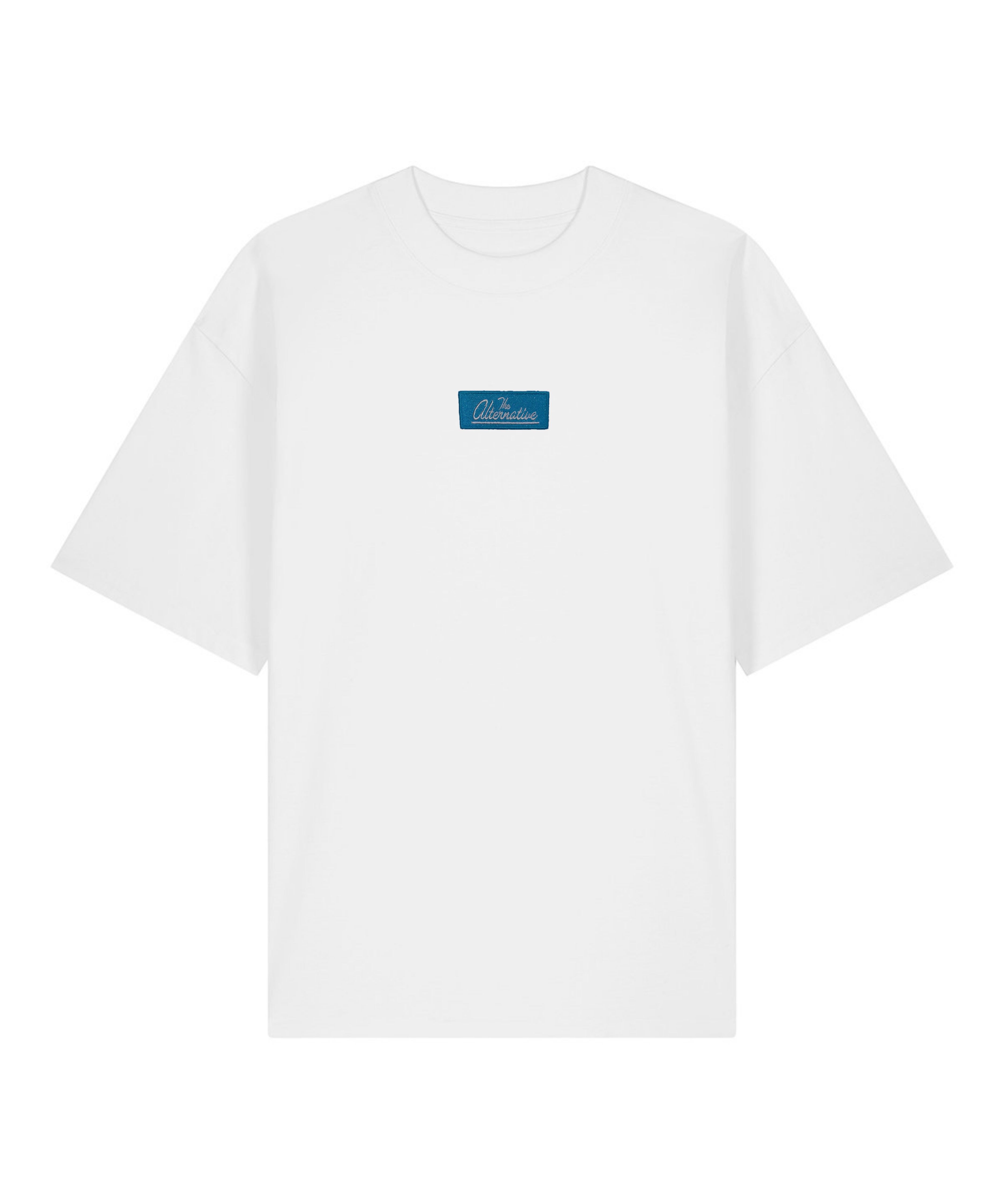 The Alternative Box Logo T-Shirt T Shirt The Alternative Store Small White 